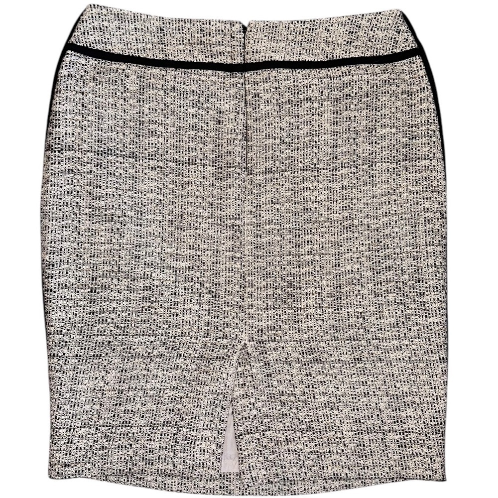 Ann Taylor | Women’s Black/White Tweed Pencil Skirt - Size 12 - Picture 5 of 6